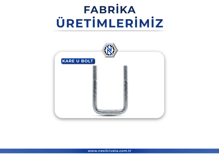 Kare U Bolt Sipariş Ver