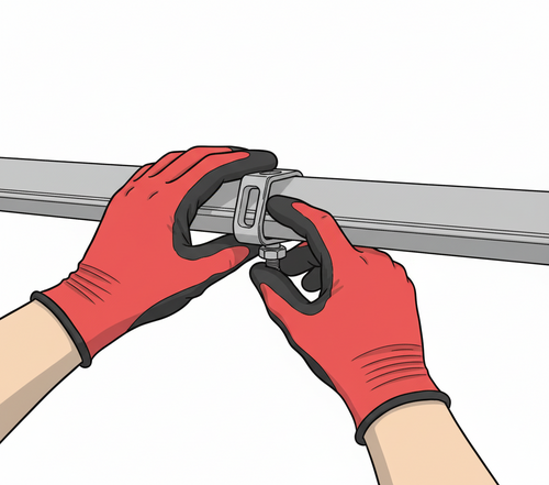 Elektrik Tesisatında Profil Askı Mengenesi Kullanımı