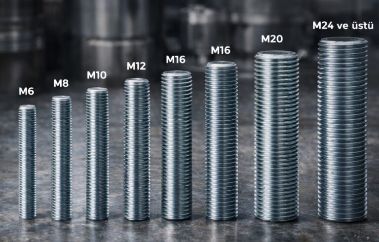 DIN 976 gijon saplama ile projelerinizde güçlü ve güvenilir bağlantılar kurun